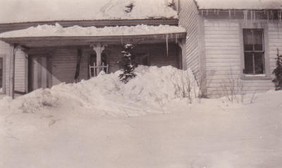 Mitchell farm in winter