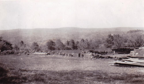 Eastern view from farmhouse
