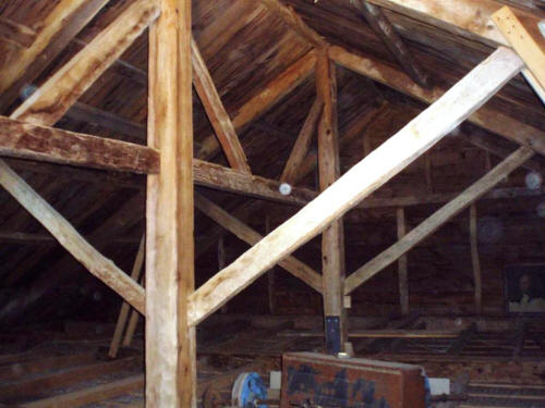 Town House roof trusses